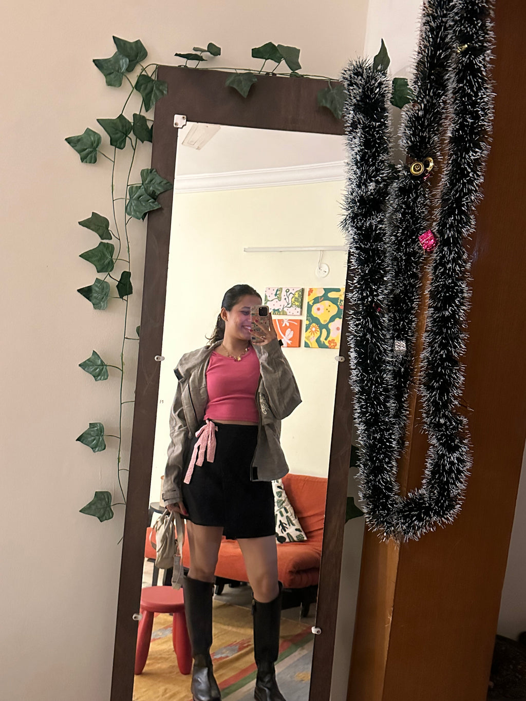 Wrap around skirt